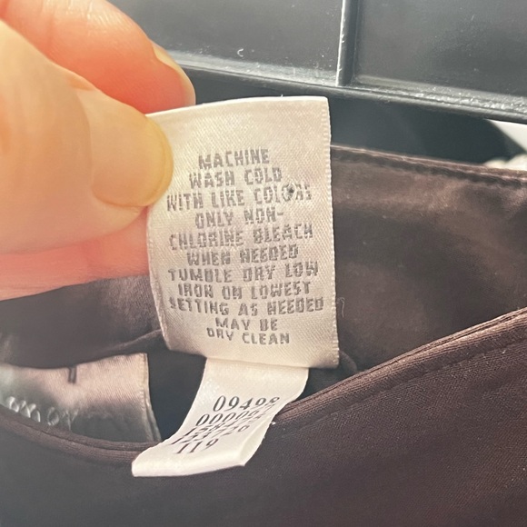 Zenergy by Chico's Brown lightweight Dress Slacks Size 1.5 or 10 or Medium - Picture 6 of 11